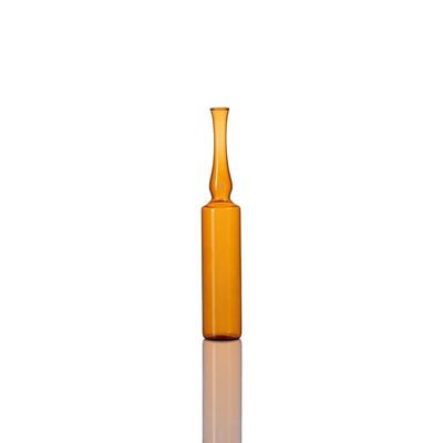 3ml 앰버 좋은 화학적 안정성 1형 ISO 양식 B & C 양식 유리 앰풀