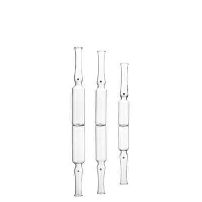 명확한 20ml ISO DMF 증명서 주사 가능한 스크린 인쇄 유형 1 유리제 앰플