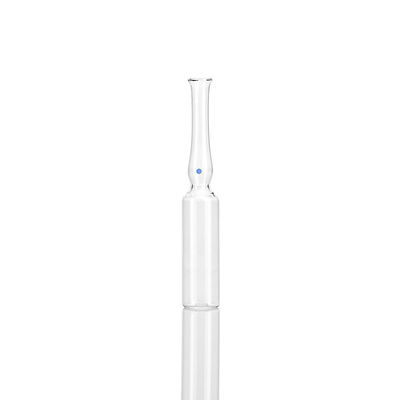 냉동 약품 ISO 및 DMF 등록을위한 선명한 10ml 보로 실리케이트 유리 앰풀