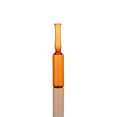 2ML 10.75*72mm 타입 B ISO 표준 OPC 앰버 보로실리케이트 유리 앰풀