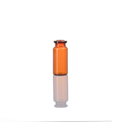 7ml 보로 실리케이트 튜버 유리 용액병 맞춤 앰버 색상