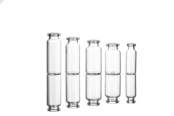 2ml 투명 호박색 중성 붕규산 관형 유리 바이알 USP 유형 I