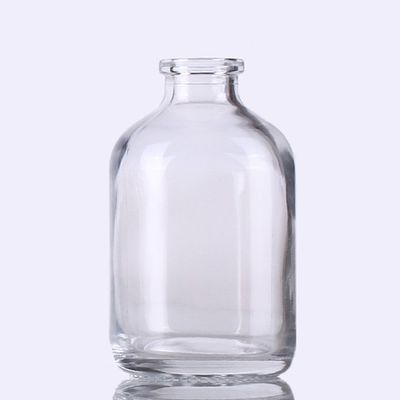 50ml USP II형 투명형 유리병 20mm 목